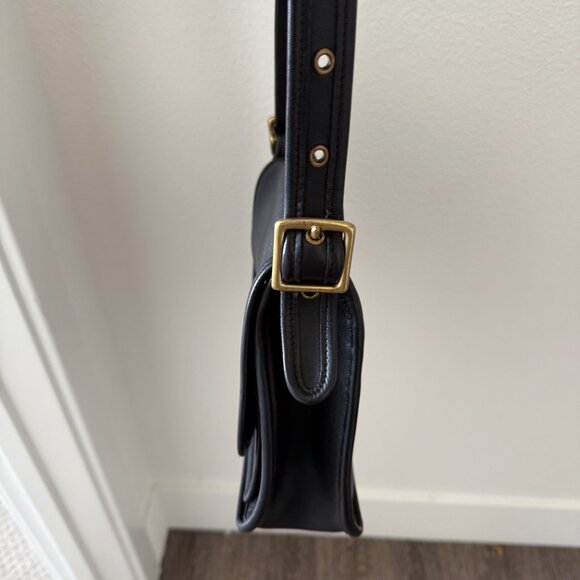 Vintage Coach Black Crossover Bag - Picture 7 of 10